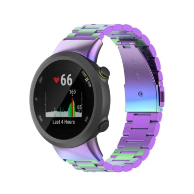 Afbeelding van Stalen schakelband Multicolor Garmin Forerunner 45 / 45S