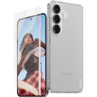 Afbeelding van PanzerGlass CARE by Fashion 2 in 1 Set Samsung Galaxy S 2025 (1 Stuk, S25), Smartphone beschermfolie, Transparant