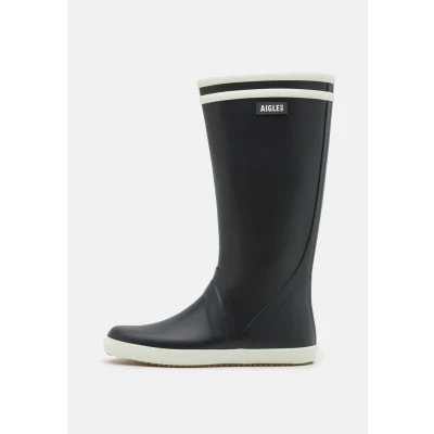 Afbeelding van Aigle Goeland 2 Regenlaarzen, Heren, Maat: 35, Marine/blanc Natuurrubber