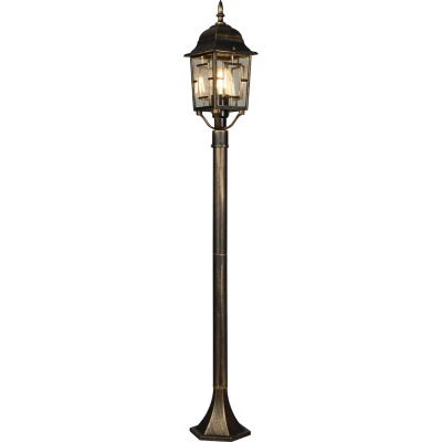 Afbeelding van TRIO VOLTURNO Paalverlichting Antieke roest excl. 1x E27 4W Buitenverlichting IP23
