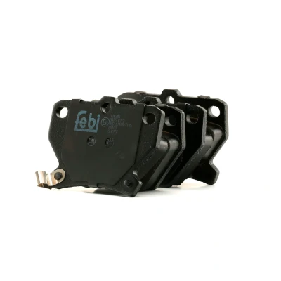 Afbeelding van FEBI BILSTEIN 116306 Remblokkenset Achteras Met akoestische slijtagewaarschuwing TOYOTA: Yaris I Hatchback, Corolla IX Prius II Liftback