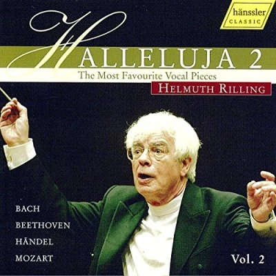 Afbeelding van Gächinger Kantorei Stuttgart, Bach Collegium Helmuth Rilling Halleluja 2 (Most Favourite Vocal Pieces) (CD)