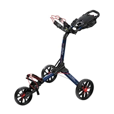 Afbeelding van Bagboy Nitron Golftrolley Blauw/Rood