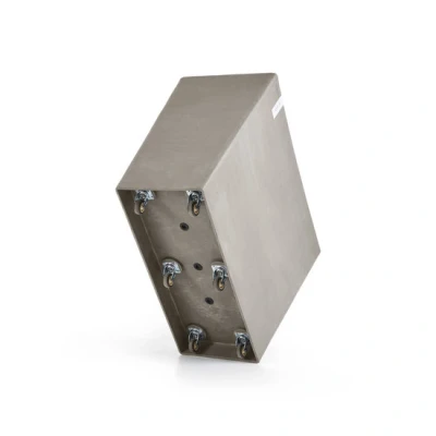 Afbeelding van Ecopots Paris lang L 85 cm met wielen taupe planten/bloembak pot
