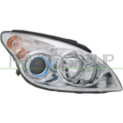 Afbeelding van PRASCO HN0404903 Koplampen rechts H7, H1 Zonder afregelmotor voor LWR HYUNDAI: i30 I Estate, Hatchback