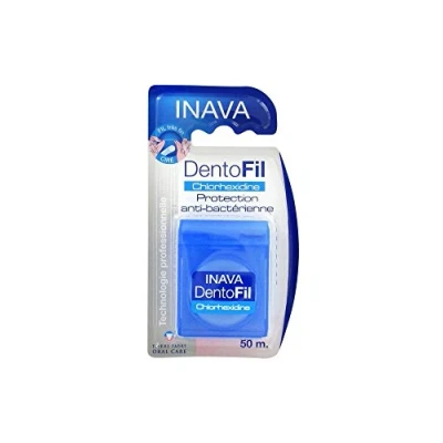 Afbeelding van Inava Dentofil Chloorhexidine Dental Floss 50 m