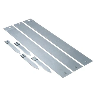 Afbeelding van Borderranden 3 st 91,4x10,2 cm staal