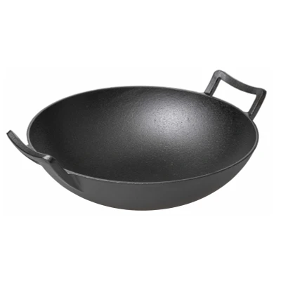 Afbeelding van Blackwell Wadjan Wokpan Gietijzer 36 cm Zwart