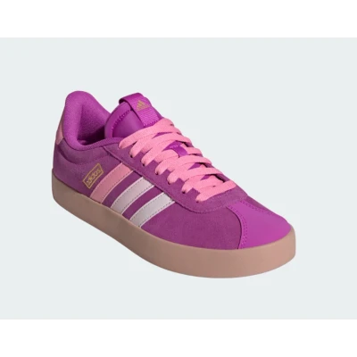 Afbeelding van adidas VL COURT 3.0 SCHOENEN Dames, Flash Roze/Bliss Roze/Goud Met