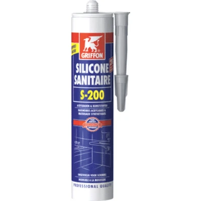 Afbeelding van Griffon Silicone Sanitaire S 200 Trijs Koker 300 ml NL/FR