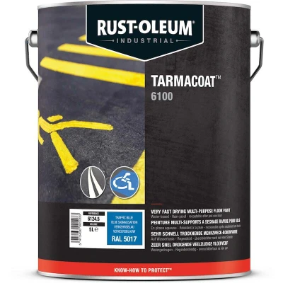 Image de Peinture pour sol extérieur et intérieur Tarmacoat 5 L Rust Oleum