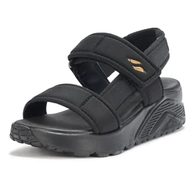 Afbeelding van Skechers Uno Lite Sandal Sunny Stand, voor meisje, Zwart, Sandalen, maat: 36