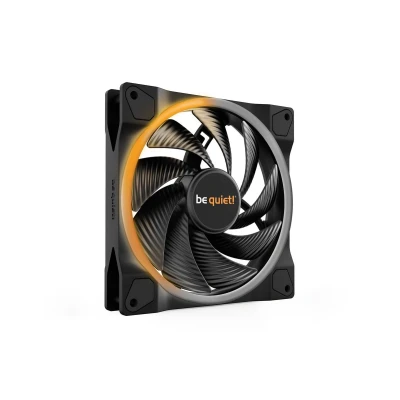 Afbeelding van BeQuiet Light Wings PC ventilator Zwart (b x h d) 140 25 mm Incl. LED verlichting