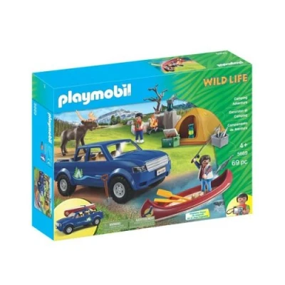 Image de Playmobil Wildlife 5669 Camping Adventure