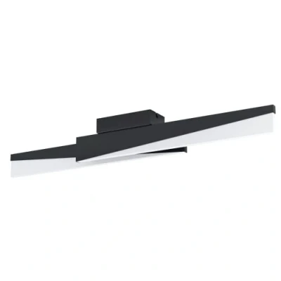 Afbeelding van EGLO Isidro Plafonnière LED 86 cm Zwart