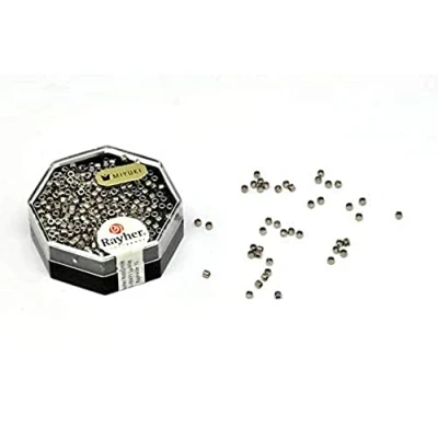 Image de Perle Miyuki Delica 10/0 Métallic gris acier