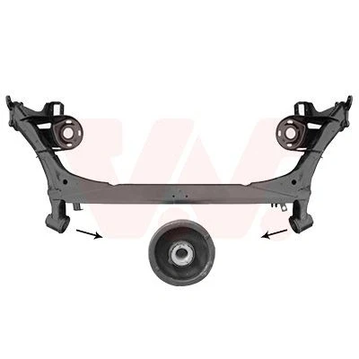 Afbeelding van Van Wezel As/Subframe rubber 5880629