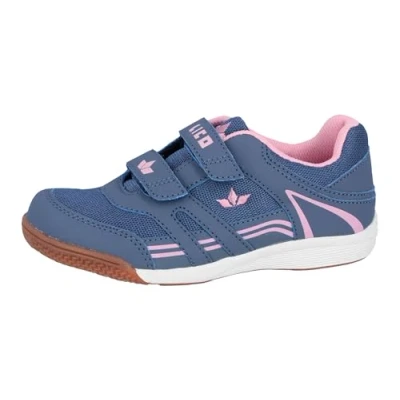 Afbeelding van Lico Active Indoor V veldschoenen, uniseks, kinderen, Grijs en roze