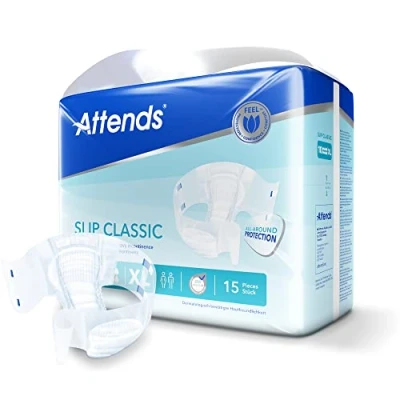 Afbeelding van Attends Slip Classic 10 XL 4 pakken van 15 stuks