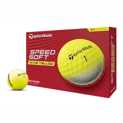 Afbeelding van Golfballen Taylormade Speed Soft Geel