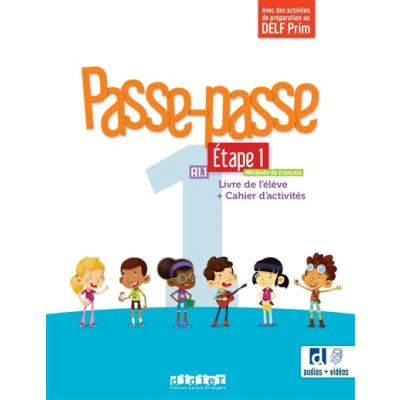 Image de passe 1 Niv. A1.1 Étape Livre + Cahier didierfle.app