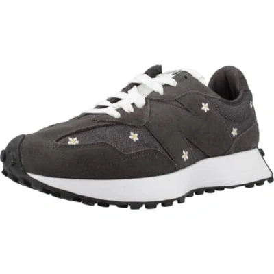 Afbeelding van New Balance WS327 Sneakers laag, Dames, Maat: 36, Black cement Leer en textiel