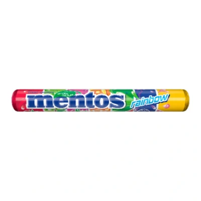 Afbeelding van Mentos Rainbow 40 Rollen