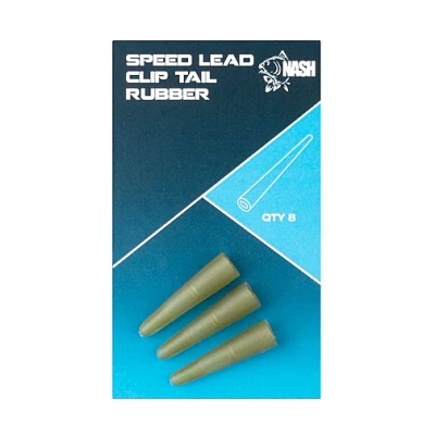 Afbeelding van Nash Speed Lead Clip Tail Rubber Camou Green
