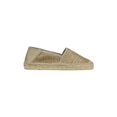 Afbeelding van Geox Espadrilles, Dames, Maat: 37, Taupe Leer en textiel