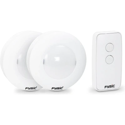 Afbeelding van Fysic FC 04 2 LED oriëntatielampjes met afstandsbediening White
