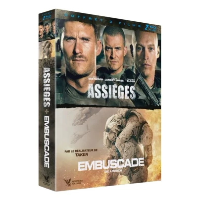 Afbeelding van Belga Films Sa (frcat) Assiégés + Embuscade Blu ray