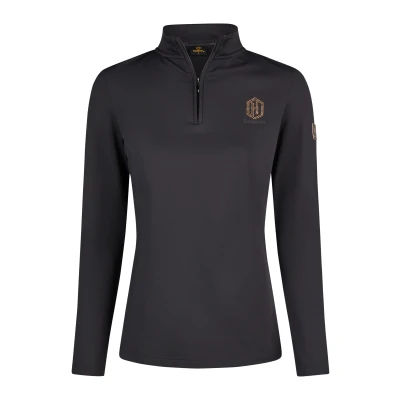 Image de Eskadron Chemise Fanatics Half Zip Noir