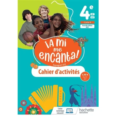 Image de A mi me Encanta cycle 4/ 4e cahier d&#039;activités