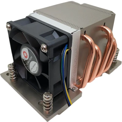 Afbeelding van Inter Tech A 38 CPU koellichaam met ventilator