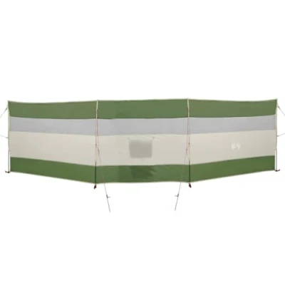 Afbeelding van vidaXL Windscherm camping waterdicht 508x130 cm groen