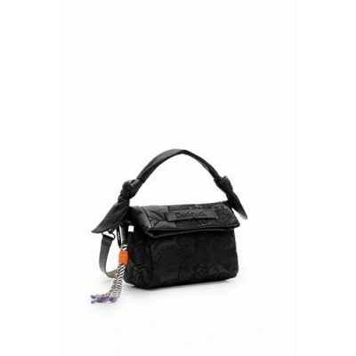 Afbeelding van Desigual Handtas Schoudertas Alpha Loverty Hand Bag Black Zwart