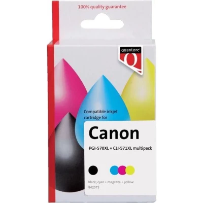 Afbeelding van Inktcartridge Quantore alternatief tbv Canon PGI 570XL CLI 571XL 2x zwart 3x kleur