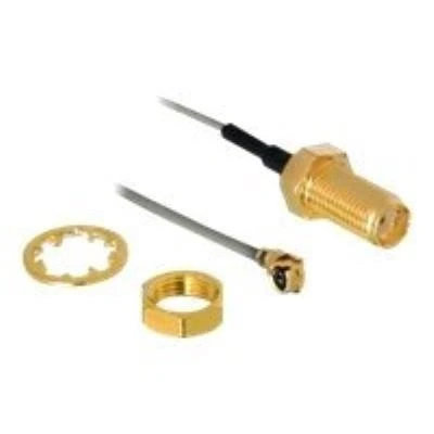 Image de DeLOCK HF Antenna Connection for Installation câble d&#039;antenne 20 cm gris