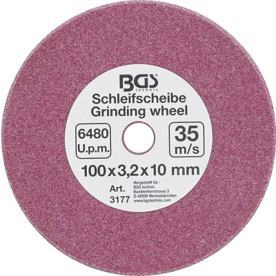 Afbeelding van BGS Slijpschijf voor 3180 Ø 100 x 3,2 10 mm