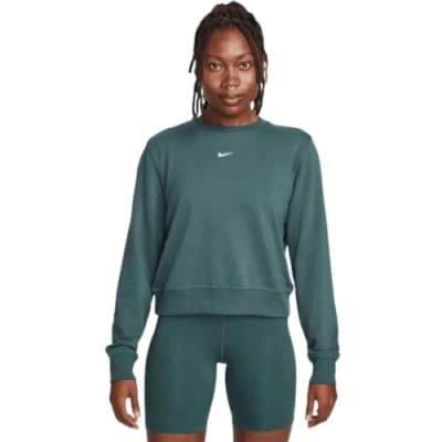 Afbeelding van Nike Performance ONE CREW Sweater, Dames, Maat: XL, Deep jungle