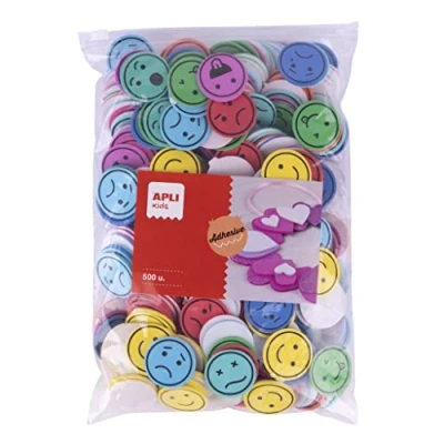 Afbeelding van APLI Kids Zelfklevende emoticons van EVA foam