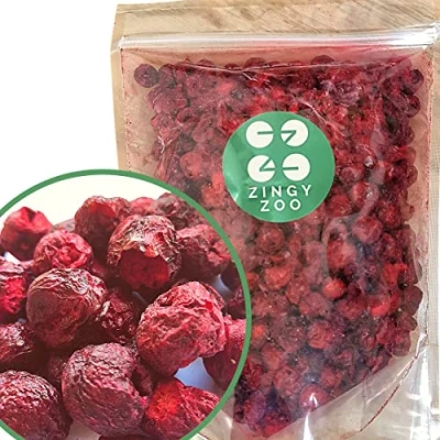 Afbeelding van Gevriesdroogde kersen XXL 500 g gedroogde zure in de vriezer gedroogd Fruit gevriesdroogd Freeze Dried Cherries Fur Smoothie vruchten