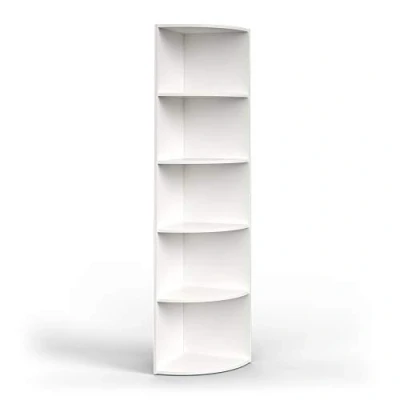 Afbeelding van Vicco Hoekrek kinderrek kinderkamerrek Ecki wit 180 x 40 cm plank