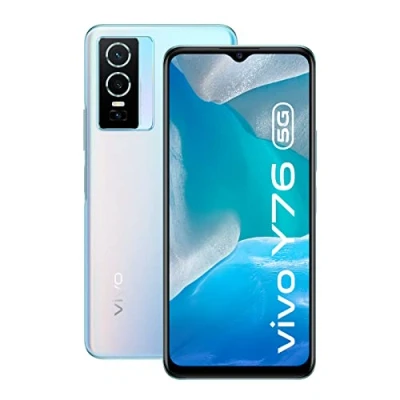 Afbeelding van vivo Y76 Smartphone 5G, 8 GB + 256 GB, mobiele telefoon, 4100 mAh batterij, Android 11, 50 MP hoofdcamera, 44 W snel opladen, Dual SIM