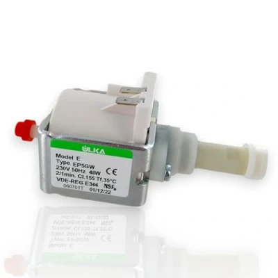 Afbeelding van DL pro Ulka EP5GW Elektrische pomp 48W 230V voor Philips Saeco 996530007753 12000140 DeLonghi 511321131311 koffiezetapparaat