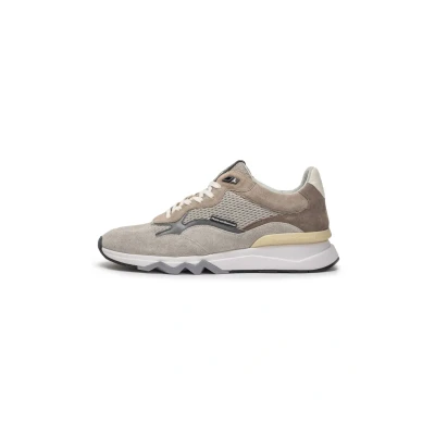 Afbeelding van Floris van Bommel Sneakers laag, Heren, Maat: 43 1/3, Lightgrey Veloursleer