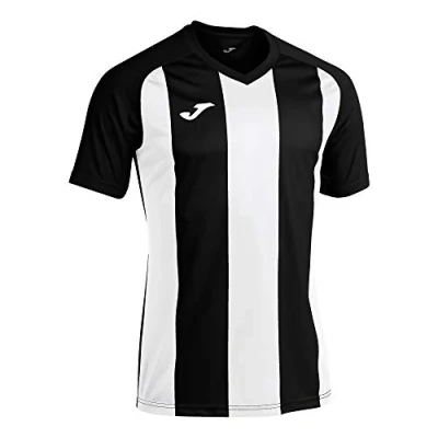 Afbeelding van Joma Pisa II Shirt Korte Mouw Kinderen Zwart / Wit Maat: 164