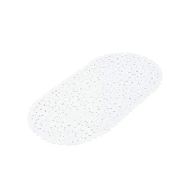 Afbeelding van Antislip badmat 36x69 cm wit