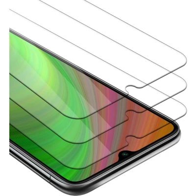 Afbeelding van Cadorabo 3x Screenprotector geschikt voor Vivo Y20s Beschermende Pantser Film in KRISTALHELDER Getemperd (Tempered) Display beschermend glas 9H hardheid met 3D Touch