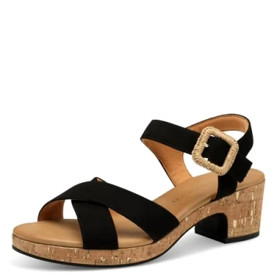 Afbeelding van MARCO TOZZI Sandales pour femme 2 28360 44, Noir, 36 EU